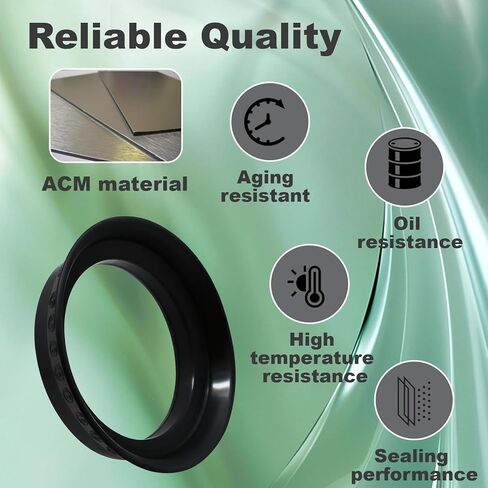 Engine Motor Oil Filler Cap Seal Compatible with Audi A3 S3 2008-2012 Q3 2015 A4 2009-2016 A5 2010-2016 Q5 2010-2017 A6 2012-2015 Tiguan 2009-2017 CC Passat CC 2009-2012 Replace# 06H133287 in Saudi Arabia