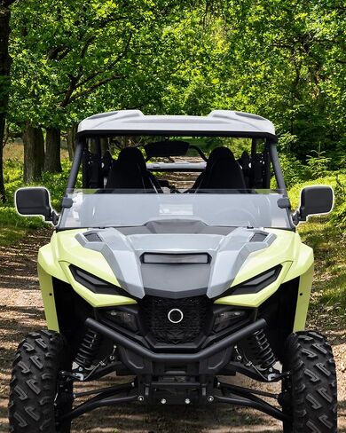 مرايا جانبية لـ Yamaha RMAX، مرايا رؤية خلفية محدبة وقابلة للتعديل وقابلة للتعديل لـ Yamaha Wolverine RMAX2 / RMAX4 1000 2021-2025، قطعتان in Saudi Arabia