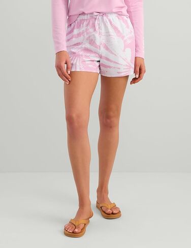 HUK Women's Pursuit Printed Volley, Quick-Dry Fishing Shorts in Saudi Arabia