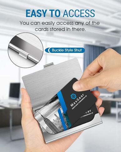 MaxGear Business Card Holder for Men & Women in Kuwait