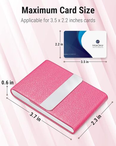 MaxGear Business Card Holder for Men & Women in Kuwait