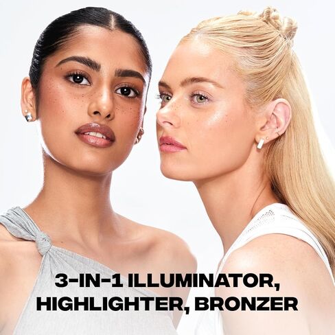 Sacheu Liquid Glow STAY-N Liquid Highlighter & Illuminator Makeup — 30ml Long Lasting Luminous Glow Lightweight Dewy Finish, Glow Getter in Kuwait