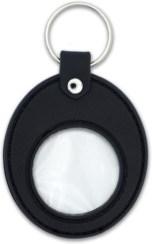 The Token Shop 1 Year Tree of Life Sobriety Chip with Black AA Coin Holder Keychain Set in Saudi Arabia