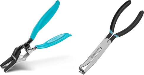 DURATECH Hose Removal Pliers with Electrical Disconnect Pliers for Fuel lines, Vacuum line Tubes, and Push Tab Style Plugs in Kuwait