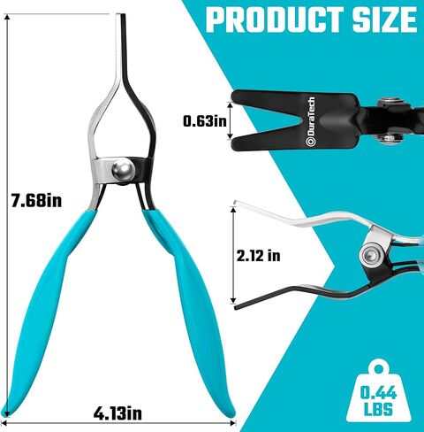 DURATECH Hose Removal Pliers with Electrical Disconnect Pliers for Fuel lines, Vacuum line Tubes, and Push Tab Style Plugs in Kuwait