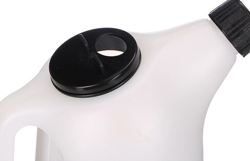 SIXTOL Mechanical Fluid Can 2L Plastic Pouring Can for Operating Liquids Flexible Spout Chemical Resistant Workshop Jug Measuring Scale in Saudi Arabia