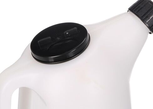 SIXTOL Mechanical Fluid Can 2L Plastic Pouring Can for Operating Liquids Flexible Spout Chemical Resistant Workshop Jug Measuring Scale in Saudi Arabia