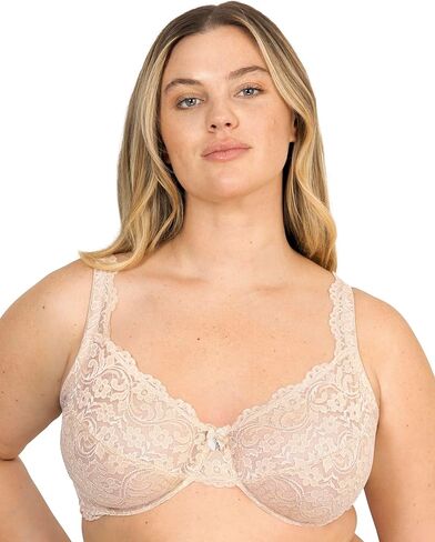 Signature Lace Unlined Underwire Bra with Added Support in Saudi Arabia