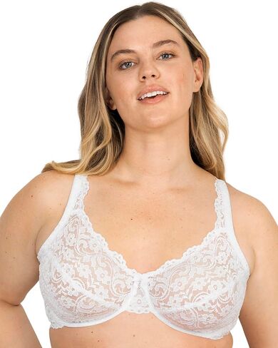 Signature Lace Unlined Underwire Bra with Added Support in Saudi Arabia
