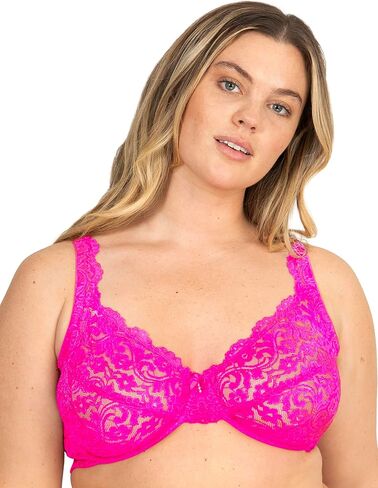 Signature Lace Unlined Underwire Bra with Added Support in Saudi Arabia