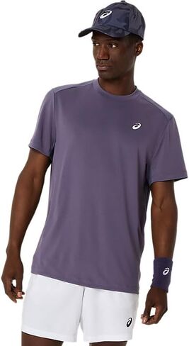 ASICS Men's Court Short Sleeve TOP Tennis Apparel in Saudi Arabia