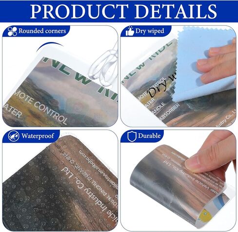 200 عبوة من بطاقات الأمتعة المغلفة بحلقات سعة 5 مل، وأكياس تغليف لشارة الهوية مقاس 2 1/2 بوصة × 4 1/4 بوصة، ومجموعة أكياس حرارية شفافة لتصاريح العمل وبطاقات المرور وبطاقات الهوية in Kuwait