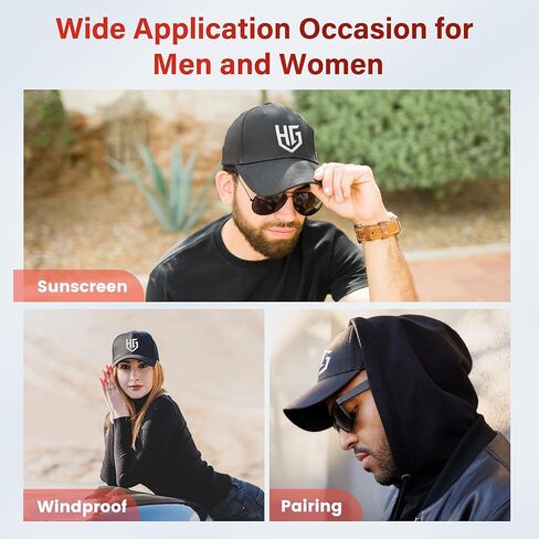 قبعة بيسبول خفيفة الوزن للجنسين: تصميم قابل للتنفس وقابل للتعديل للمشي والجري والسفر والاستخدام اليومي (أسود منتصف الليل) in Kuwait