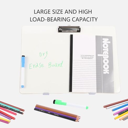 لوح مائل للكتابة مقاس 16 × 12 بوصة، لوح كتابة قابل للمسح الجاف، سطح مائل لتحسين وضوح الكتابة اليدوية، لوحة كتابة مائلة 20 درجة لكتابة رسم القراءة in Kuwait