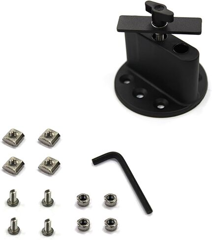 Pack Mount Bracket Kit Fit for Gasoline Pack & Water Pack Mount Lock, Rotopax Mounting Kit, Gas Can Mount Lock, Black in Saudi Arabia
