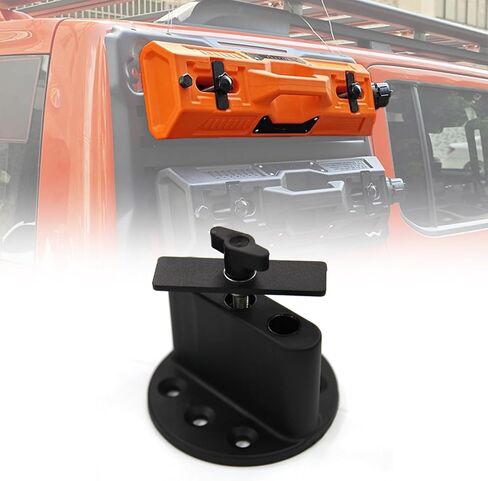Pack Mount Bracket Kit Fit for Gasoline Pack & Water Pack Mount Lock, Rotopax Mounting Kit, Gas Can Mount Lock, Black in Saudi Arabia