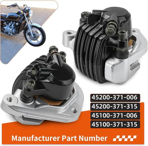 Front Left and Right Brake Caliper for Honda Gold Wing 1000 GL1000 1975-1977 45200-371-006 45100-371-006 in Saudi Arabia