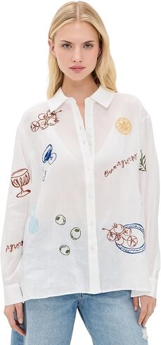 ASTR the label Women's Trace Picnic Shirt in Saudi Arabia