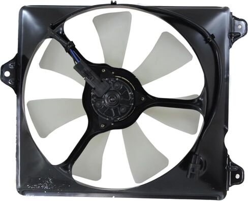 Replacement Radiator and Condenser Cooling Fan Assembly Pair fits Lexus ES300 (1997-1998) 3.0L V6 - Driver and Passenger Side in Saudi Arabia
