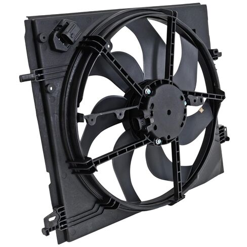 OE-Style Radiator Cooling Fan Assembly Single Fan fits for Nissan Rogue Sport 2017-2018 2.0L 4-Cyl in Saudi Arabia