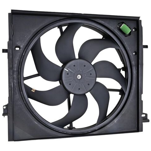 OE-Style Radiator Cooling Fan Assembly Single Fan fits for Nissan Rogue Sport 2017-2018 2.0L 4-Cyl in Saudi Arabia