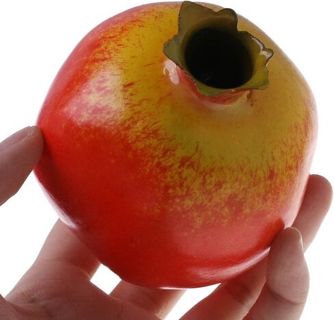 Lifelike Simulation Artificial Pomegranate Fake Fruit Disply Home Party Decor Styrofoam, As Pic Shows in Saudi Arabia