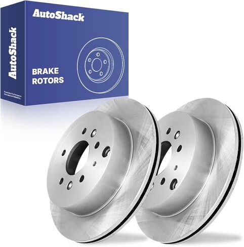 AutoShack 11.88 "(301.8 ملم) استبدال دوارات الفرامل الخلفية ذات التهوية لمجموعة 2007-2012 Mazda CX-7 2-PC in Saudi Arabia