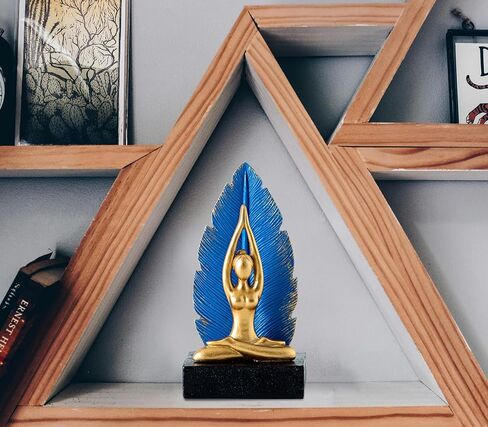 نهايات كتب اليوجا نهايات كتب مبتكرة نهايات كتب لطيفة للأرفف - نهايات كتب يوجا مزخرفة أنيقة ومتينة للأرفف، مثالية لديكور المنزل وتنظيمه in Kuwait