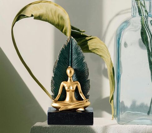 نهايات كتب اليوجا نهايات كتب مبتكرة نهايات كتب لطيفة للأرفف - نهايات كتب يوجا مزخرفة أنيقة ومتينة للأرفف، مثالية لديكور المنزل وتنظيمه in Kuwait