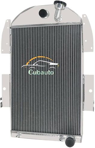 4 Row Aluminum Radiator For 1934 1935 1936 Chevrolet Master Deluxe/Standard Truck Pickup 3.4L L6 Gas Engine radiador de aluminio AT in Saudi Arabia