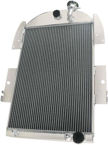 4 Row Aluminum Radiator For 1934 1935 1936 Chevrolet Master Deluxe/Standard Truck Pickup 3.4L L6 Gas Engine radiador de aluminio AT in Saudi Arabia