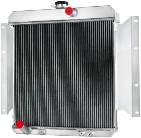 4 Row Core Radiator for 1961-1969 D100 Pickup Series Base Standard 5.2L V8 Aluminum Radiators in Saudi Arabia