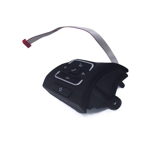 مفتاح التحكم في السرعة المثبت على عجلة القيادة، زر عجلة القيادة/مناسب لسيارة VW Touran Jetta Amarok Tiguan Golf Caddy 2008 2009 2010 2011 2012 2013 2014 2015 16 17 18 (يسار) in Saudi Arabia