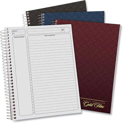 Ampad Gold Fibre Project Planner, 1-Subject, Lecture/Cornell Rule, Randomly Assorted Cover Color, (84) 9.5 x 7.25 Sheets in Saudi Arabia