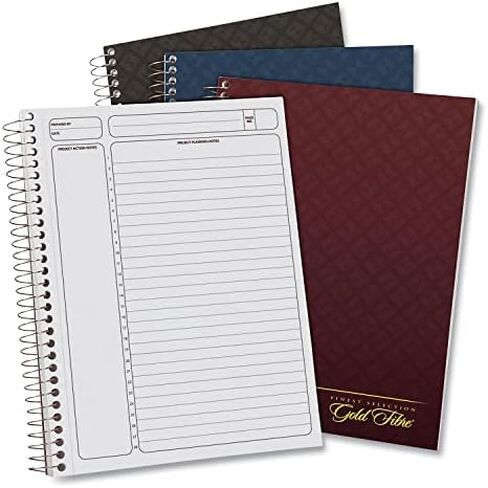 Ampad Gold Fibre Project Planner, 1-Subject, Lecture/Cornell Rule, Randomly Assorted Cover Color, (84) 9.5 x 7.25 Sheets in Saudi Arabia