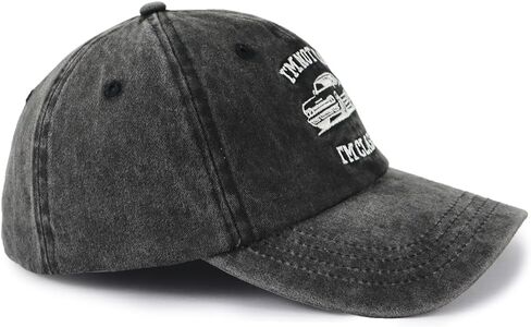 Classic Car Dad Hat, Men Gag Baseball Cap with I'm Not Old I'm Classic Embroidery, Birthday Retirement Gift for Grandpa in Saudi Arabia