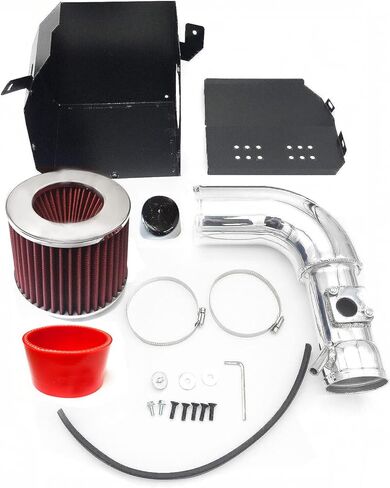 EMUNA COMPATIBLE HEATSHIELD AIR INTAKE SYSTEM KIT FIT FOR 2013-2016 Scion FR-S/FIT FOR 2017-2020 Toyota 86 Model/FIT FOR 2013-2020 Subaru BR-Z l with 2.0L H4 Engine (RED) in Saudi Arabia