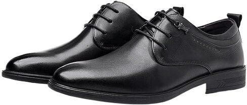 Classic Men's Oxford Shoes Business Casual Shoes Formal Shoes Lace-Up Pointed Toe Breathable Lining Soft Flexible Upper Material Daily Wear in Kuwait