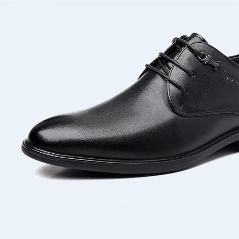 Classic Men's Oxford Shoes Business Casual Shoes Formal Shoes Lace-Up Pointed Toe Breathable Lining Soft Flexible Upper Material Daily Wear in Kuwait