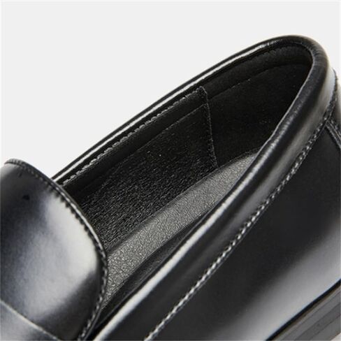 Men's Slip-on Dress Business Leather Shoes Pointed Toe Low-top Lightweight Oxford Shoes Non-Slip Rubber Wear-Resistant Comfortable Casual Shoes for Men in Saudi Arabia