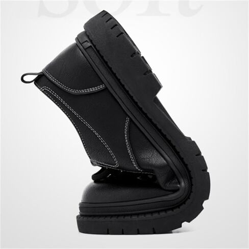 Men's Dress Oxford Shoes Versatile Rubber Shoes Low-top Lace-up Flat Bottom Comfortable Breathable Non-Slip wear-Resistant Work Shoes for Men in Saudi Arabia