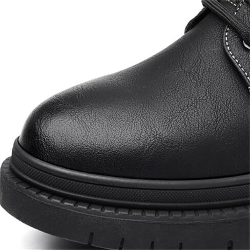 Men's Dress Oxford Shoes Versatile Rubber Shoes Low-top Lace-up Flat Bottom Comfortable Breathable Non-Slip wear-Resistant Work Shoes for Men in Saudi Arabia
