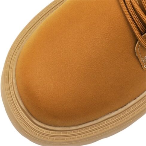 Men's Heightening Rubber Shoes Casual Work Shoes Round Heel Versatile Comfortable Breathable Non-Slip Lace-up Low-top Outdoor Oxford Shoes for Men in Saudi Arabia
