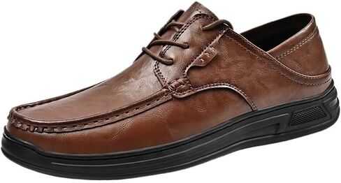 Men's Business Shoes Dress Oxford Shoes Rubber Outsole Non-Slip wear-Resistant Versatile Comfortable Breathable Casual Shoes for Men in Saudi Arabia