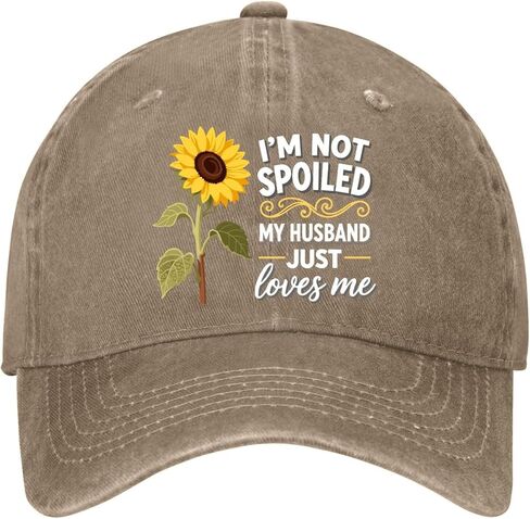 It's Simpler Don't Mess with My Husband Trusts Me Hats for Men Aesthetic Washed in Saudi Arabia