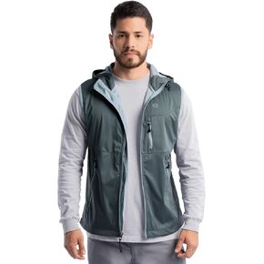 ATG Men's Softshell Flex Two Tone Hooded Trekking Vest in Saudi Arabia