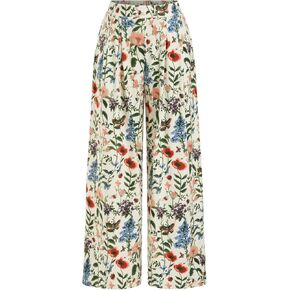 CIDER Womens Wide Leg Pants Floral Elastic Waist Palazzo Pants Boho Summer Casual Fashion Outfits in Saudi Arabia