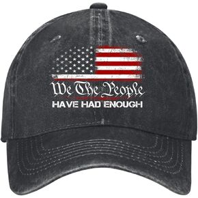 قبعة نحن الشعب لديها ما يكفي 250 الذكرى السنوية الولايات المتحدة الأمريكية قبعة قابل للتعديل القطن الوطنيين قبعات البيسبول للرجال والنساء in Kuwait