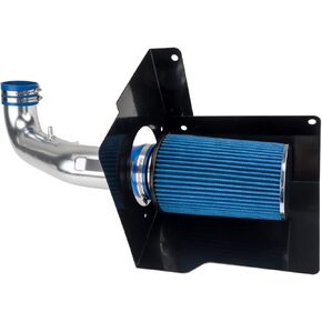 PHILTOP 3.5" Cold Air Intake Kit System + Heat Shield Compatible with Cadillac 07-08 Silverado/Sierra 1500, Tahoe, Yukon,Yukon XL 1500, Suburban 1500, Avalanche, Escalade, High Performance, Blue in Saudi Arabia