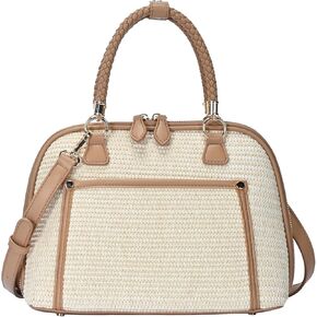 حقيبة ماديسون ويست كاميلا | حقيبة يد نسائية | محفظة من الجلد النباتي أو القماش أو القش بمقبض علوي وحزام حول الجسم | in Kuwait